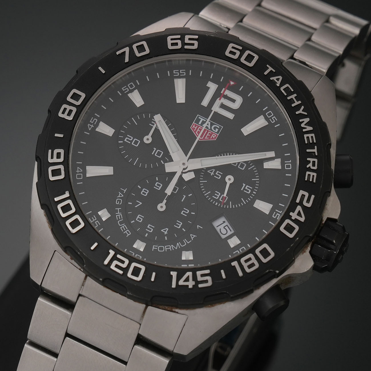 TAG HEUER(USED)태그호이어 포뮬러 크로노 스틸 쿼츠 CAZ1010